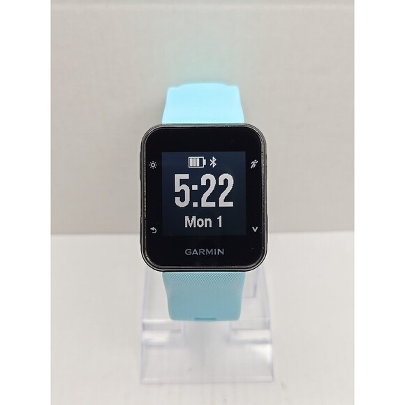 Garmin Forerunner 35 GPS Running Watch HRM Black Bluetooth With Charger - Picture 1 of 11